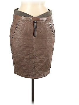 Diesel Leather Skirt (view 1)