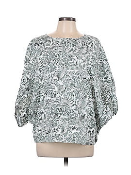 SIMPLE By Suzanne Betro 3/4 Sleeve Blouse (view 1)