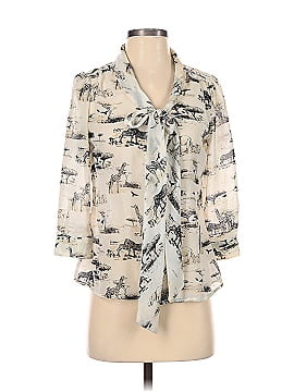 Banana Republic Factory Store Long Sleeve Blouse (view 1)