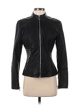 Coalition Faux Leather Jacket (view 1)