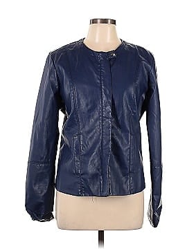Therapy Faux Leather Jacket (view 1)