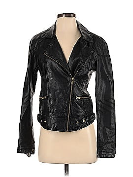 Quinn Faux Leather Jacket (view 1)