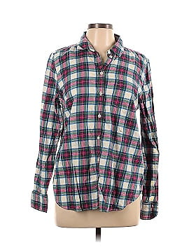 J.Crew Factory Store Long Sleeve Button-Down Shirt (view 1)