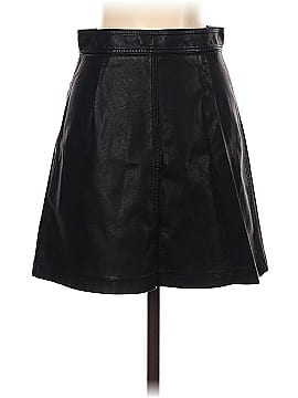 FRNCH Faux Leather Skirt (view 2)