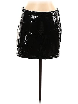 Shein Faux Leather Skirt (view 1)