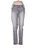White House Black Market Solid Tortoise Ombre Gray Jeggings Size 8 - photo 1