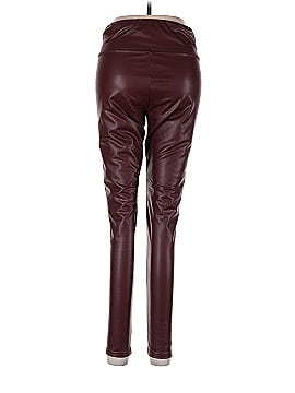 Scoop Faux Leather Pants (view 2)