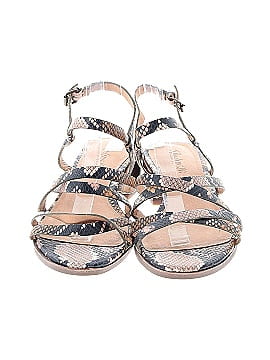 Madewell The Lori Sandal in Snake Embossed Leather (view 2)