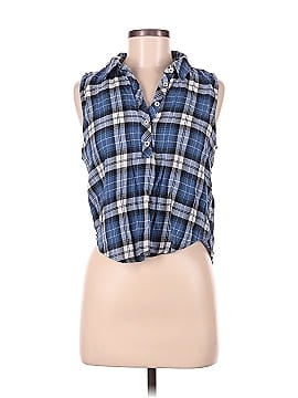 Forever 21 Sleeveless Button-Down Shirt (view 1)