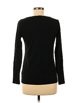 Suede Long Sleeve T-Shirt (view 2)