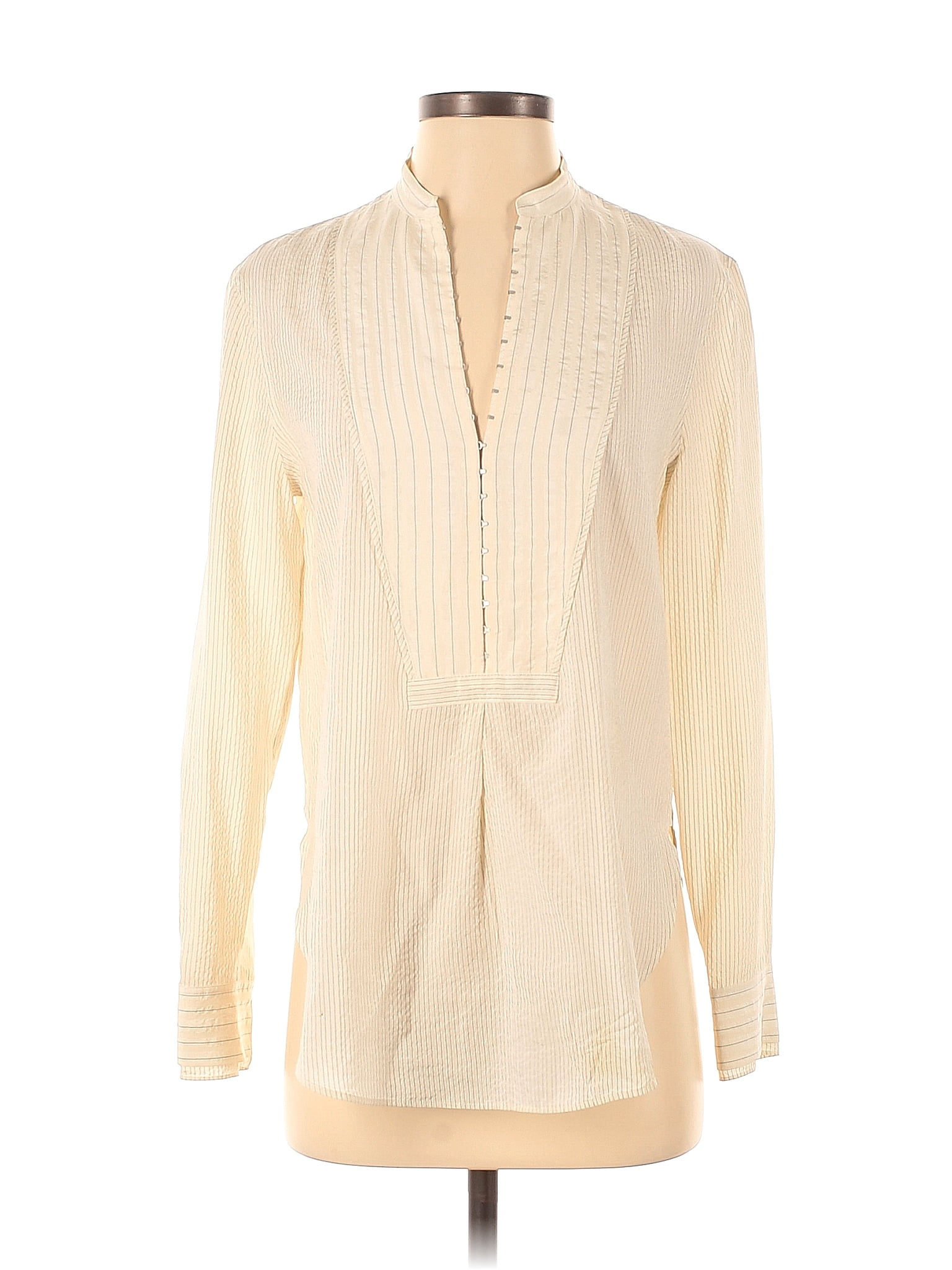 Rag And Bone Ivory Long Sleeve Blouse Size Xs 80 Off Thredup