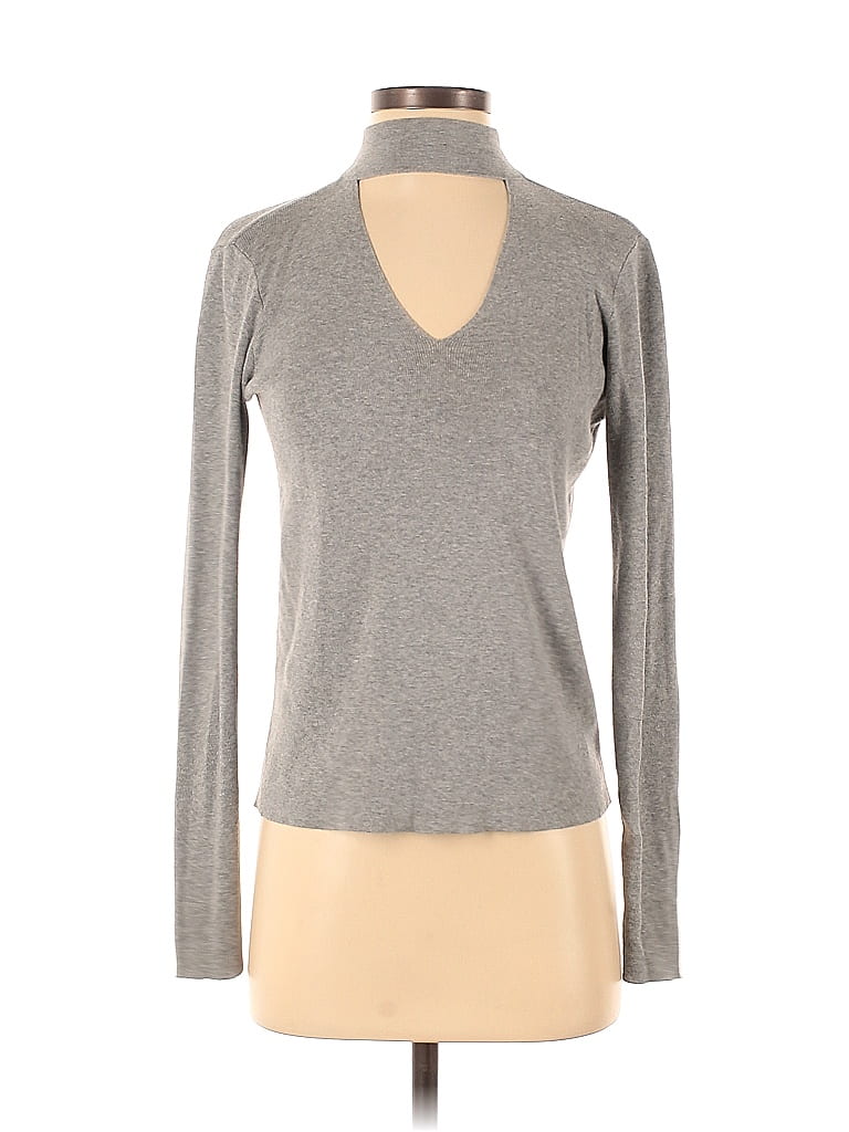 Milly Gray Pullover Sweater Size P - photo 1