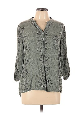 Grey Violet 3/4 Sleeve Blouse (view 1)