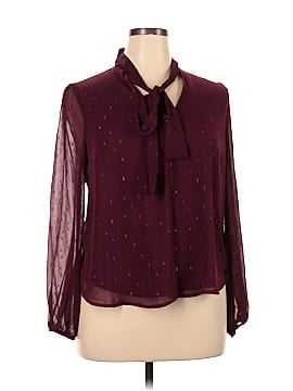 Crescent & Willough Long Sleeve Blouse (view 1)