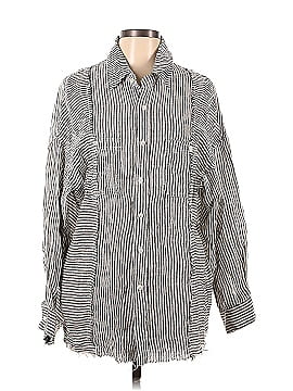 Olivaceous Long Sleeve Button-Down Shirt (view 1)