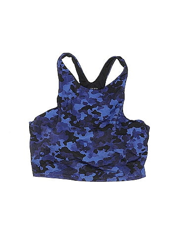 Athleta Camo Blue Swimsuit Top Size L 54 off ThredUp