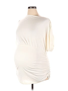 Lauren Kiyomi - Maternity Short Sleeve Blouse (view 1)