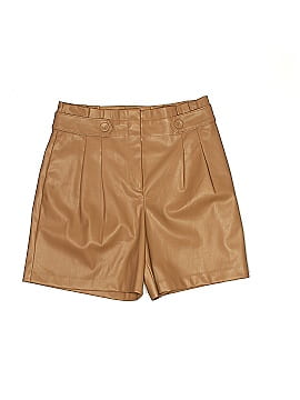 Ann Taylor Faux Leather Shorts (view 1)