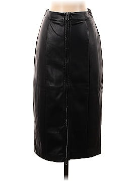 Bar III Faux Leather Skirt (view 1)