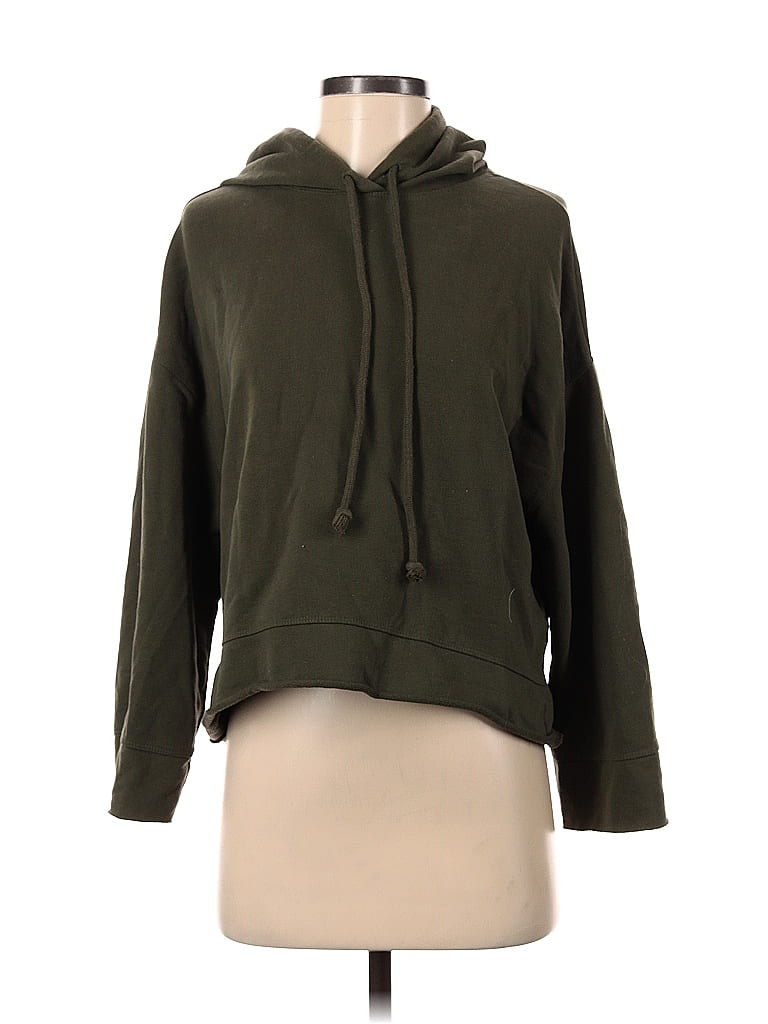 Zara Green Pullover Hoodie Size S - 52% off | ThredUp