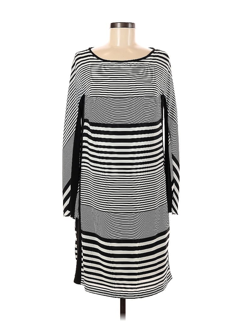 Pre-owned Donna Ricco Casual Dress In Gray