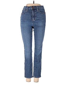 Madewell 10" High-Rise Skinny Crop Jeans in Bradfield Wash (view 1)