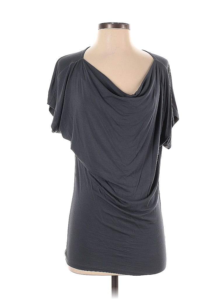 Sejour Gray Short Sleeve Top Size S - photo 1