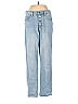 BP. 100% Cotton Marled Stripes Blue Jeans 25 Waist - photo 1