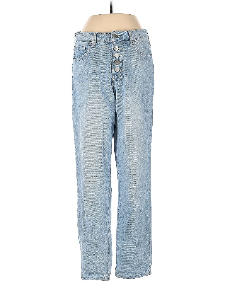 BP. 100% Cotton Marled Stripes Blue Jeans 25 Waist - photo 1