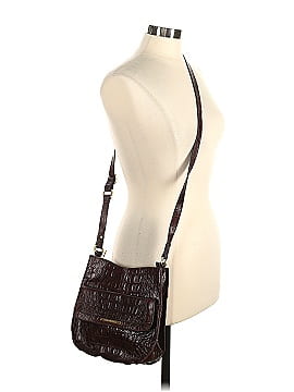 Isaac Mizrahi Leather Crossbody Bag (view 2)