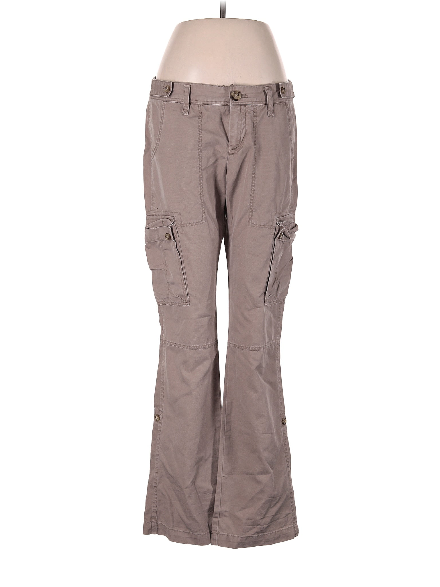 Banana Republic Gray Cargo Pants Size 8 72 off ThredUp