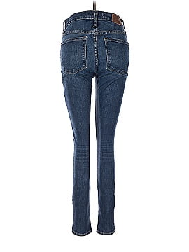 Madewell 9" Mid-Rise Skinny Jeans in Hayes Wash: Button-Front Edition (view 2)