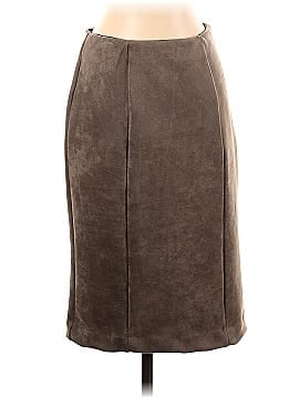 Allie Rose Faux Leather Skirt (view 1)