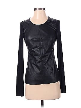 Bailey 44 Faux Leather Top (view 1)