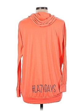 MESSY BUN LAZY DAYS Pullover Hoodie (view 2)