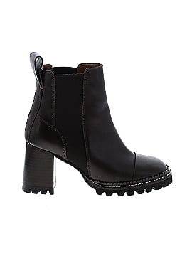 See By Chloé Leather Mallory Boots (view 1)
