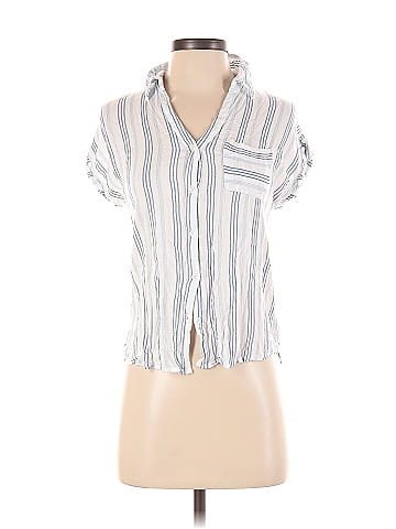 Peach Love Short Sleeve Blouse (view 1)
