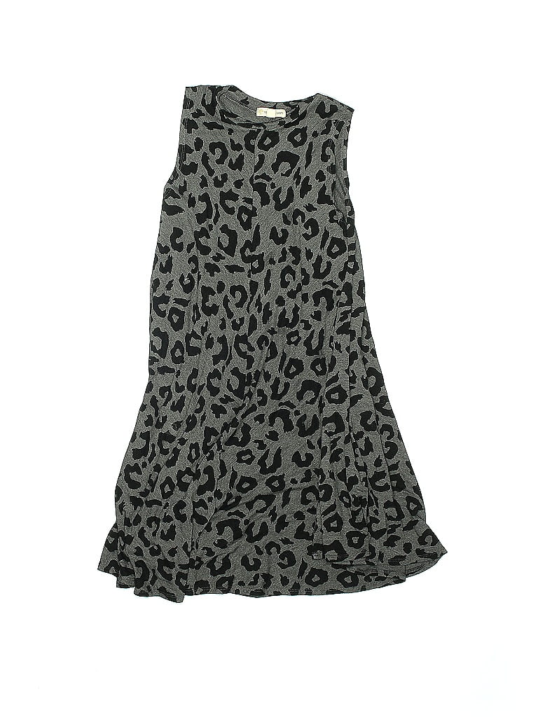Tucker + Tate Tortoise Graphic Animal Print Leopard Print Camo Gray Special Occasion Dress Size 8 - 10 - photo 1