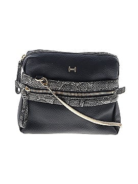 H By Halston Leather Crossbody Bag (view 1)