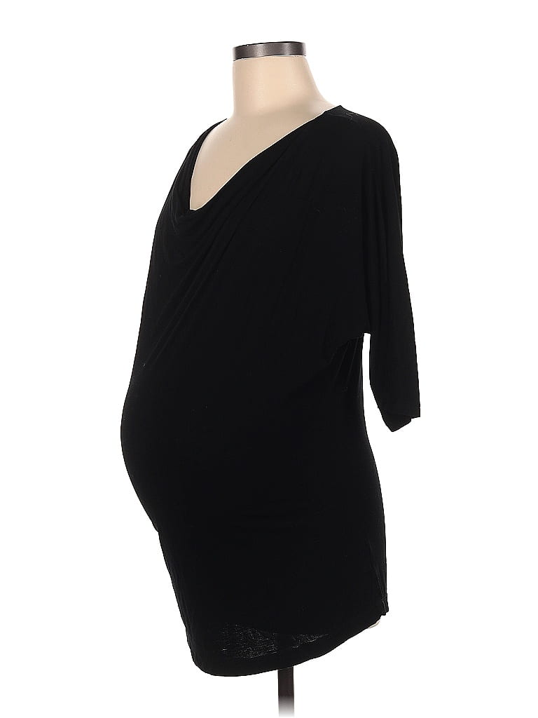 Michael Stars Black Short Sleeve Top One Size (Maternity) 71 off