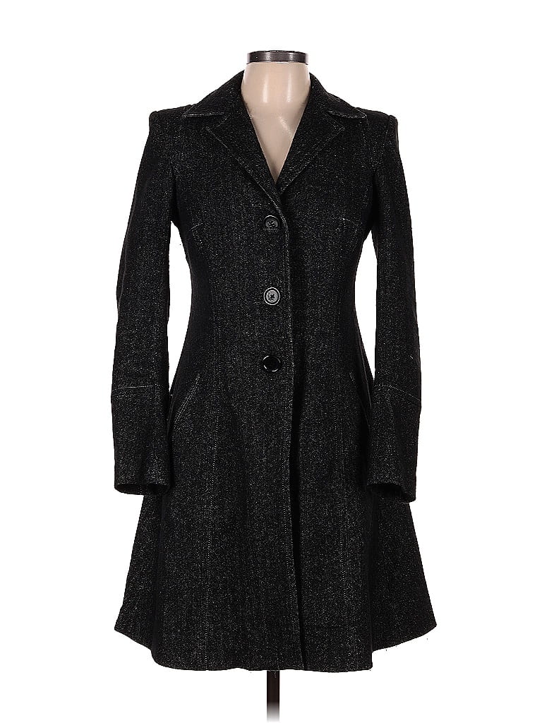 Leon Max Gray Wool Coat Size 8 - photo 1