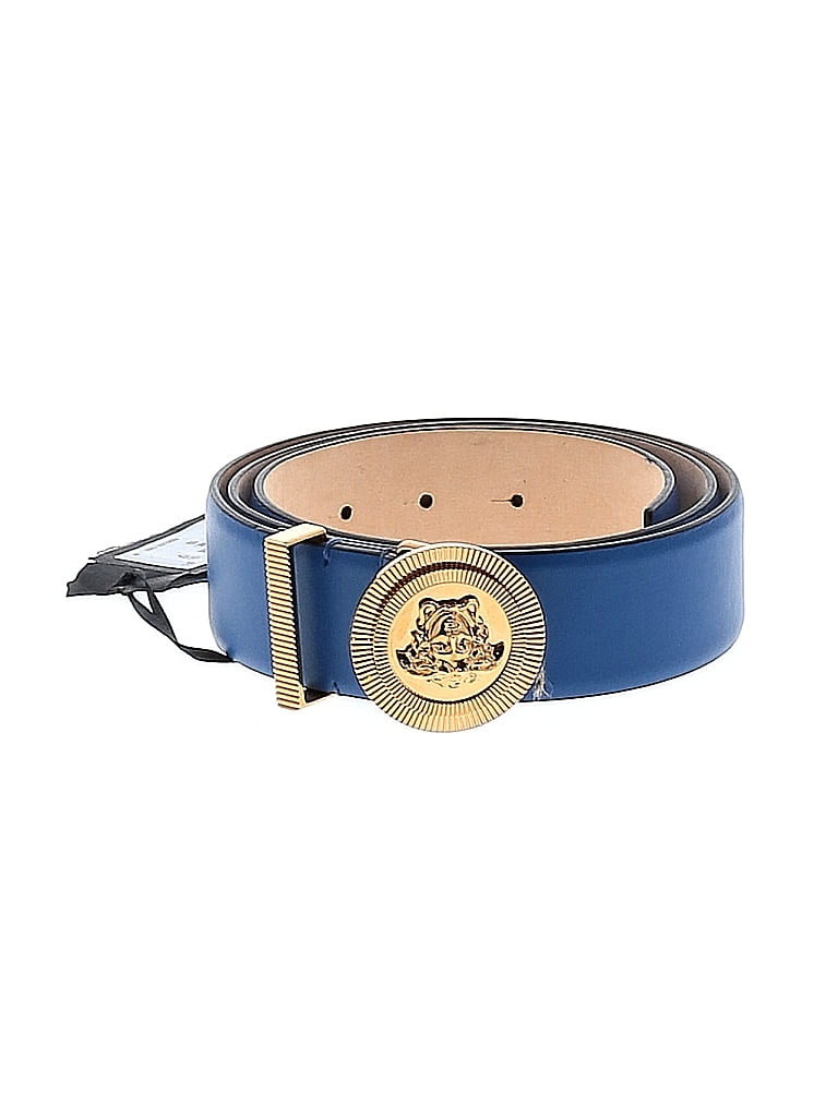 Versace 100% Leather Blue Belt Size 42 (IT) - photo 1
