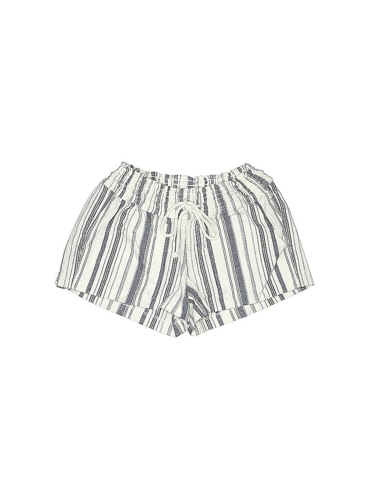 Roxy Stripes Ivory Shorts Size S - photo 1