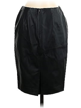 Ann Taylor Faux Leather Skirt (view 2)
