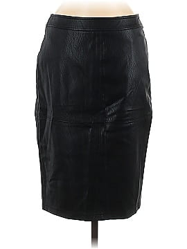 Sunny Girl Faux Leather Skirt (view 1)