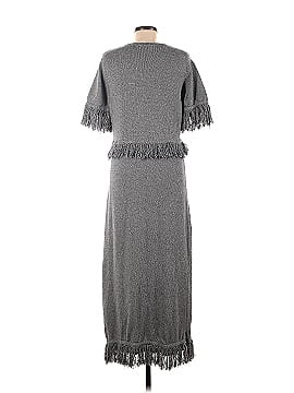 Creatures of Comfort Marled Knit Fringe Dress (view 2)