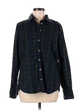 J.Crew Factory Store Long Sleeve Button-Down Shirt (view 1)