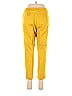 Valerie Bertinelli Solid Yellow Casual Pants Size 10 - photo 2