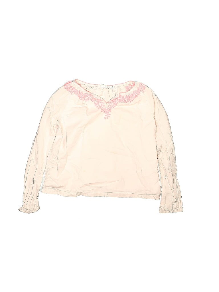 Click to view more detailed imagery on our partner's website Pre-owned Gap Kids' Long Sleeve Blouse In White