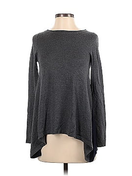 Scoop Silk Pullover Sweater (view 1)